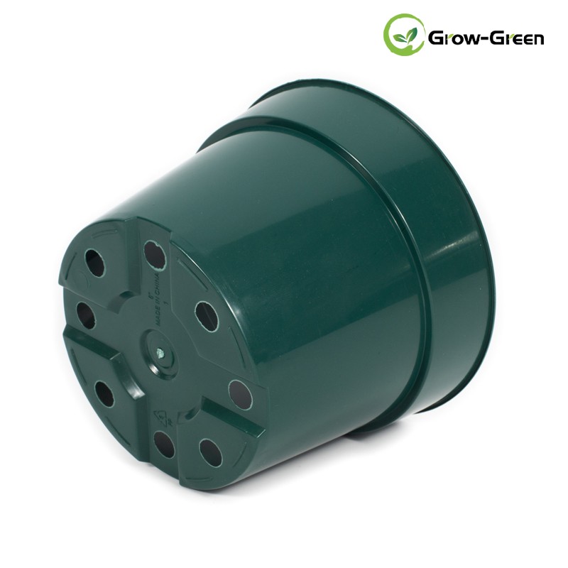 Green Color Durable Plastic Nursery Pot Plant Grow Sturdy Flower pots in Bulk Price 4